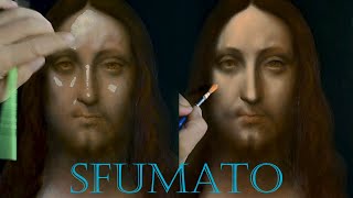 Painting DaVinci Technique -Sfumato