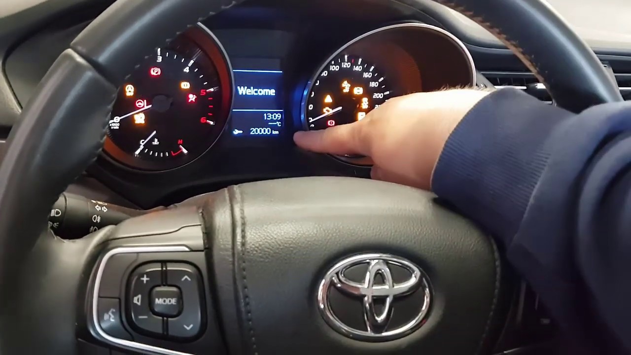 Toyota Avensis Service Reset, Avensis Kasowanie Serwisu - Youtube