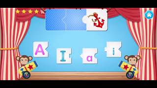 Alfabet pazzle #learn #games #alfabeto #pazzle