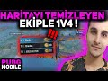 HARİTAYI TEMİZLEYEN EKİP İLE 1V4 KALDIM SONUÇ ? (ONE MAN SQUAD)