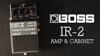 Boss IR-2 Amp & Cabinet (Stereo)