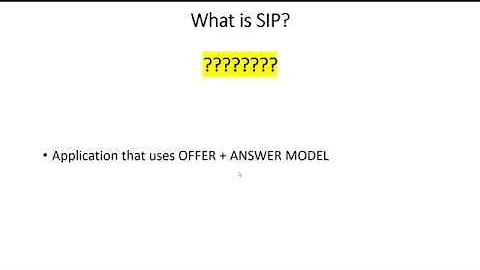 SIP Basics INVITE