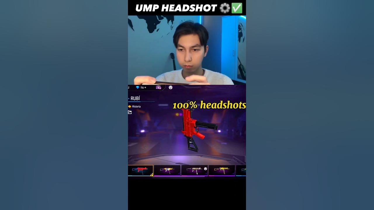 Secret Ump Headshot Trick & Setting 100% Working 😱 | Free Fire