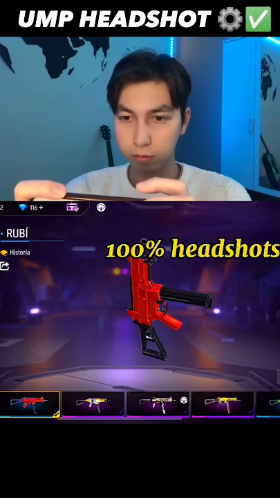 Secret Ump Headshot Trick & Setting 100% Working 😱 | Free Fire