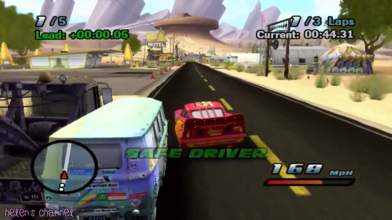CARS   Using Lightning McQueen   Arcade   Champion Difficult   Disney   Pixar  PC GAME
