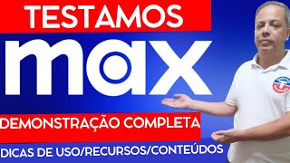 MAX - Demonstração Completa do Streaming da Warner Discovery