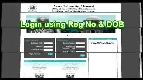 Anna University Exam Results Checking Methods