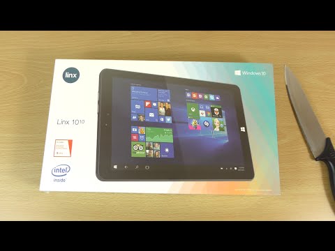 Linx 1010 Windows 10 Tablet - Unboxing & First Look!