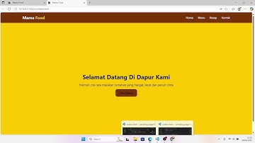 Membuat Landing Page Sederhana Menggunakan Tailwind CSS pt.2