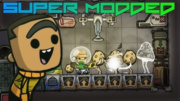 The Space Farm Is Alive! Super Modded Oxygen Not Included EP12