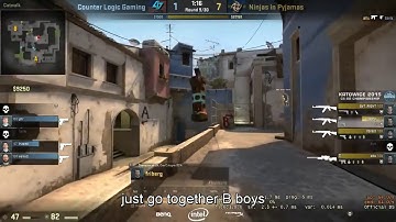 [Comms] NiP vs CLG at ESL Katowice 2015 (English sub)