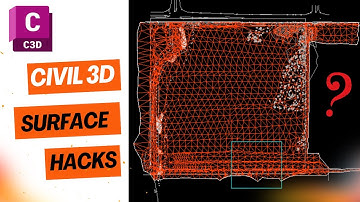 4.10B How to Edit Civil 3d Surface by Swap Edge | Fix Ditch Lines by Edit Surface in Civil 3d