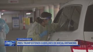 Trump says 'social distancing' guidelines extended 30 days to April 30