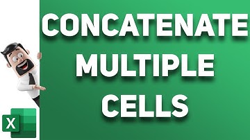 Concatenation / Combine cells / Merge strings in excel