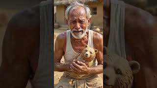Old Villager Carves a Life-Size Panda Carrying a Royal bullet 🐼🔥
