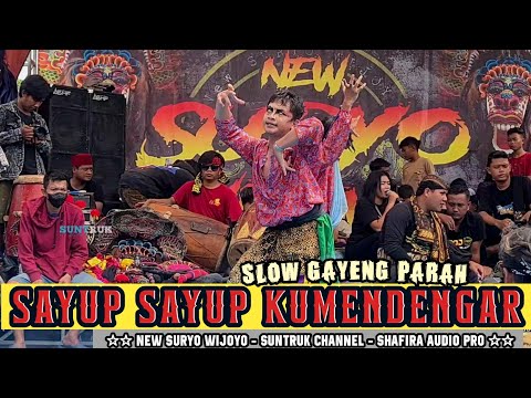 LAGU JARANAN SAYUP SAYUP KUMENDENGAR GEA AYU TERBARU NEW SURYO WIJOYO SHAFIRA AUDIO