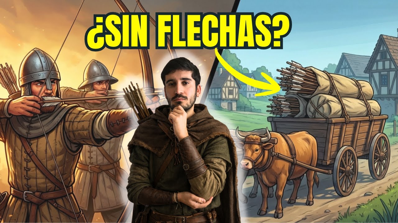 ¿Cómo se abastecían de Flechas los Arqueros Medievales en plena Batalla?