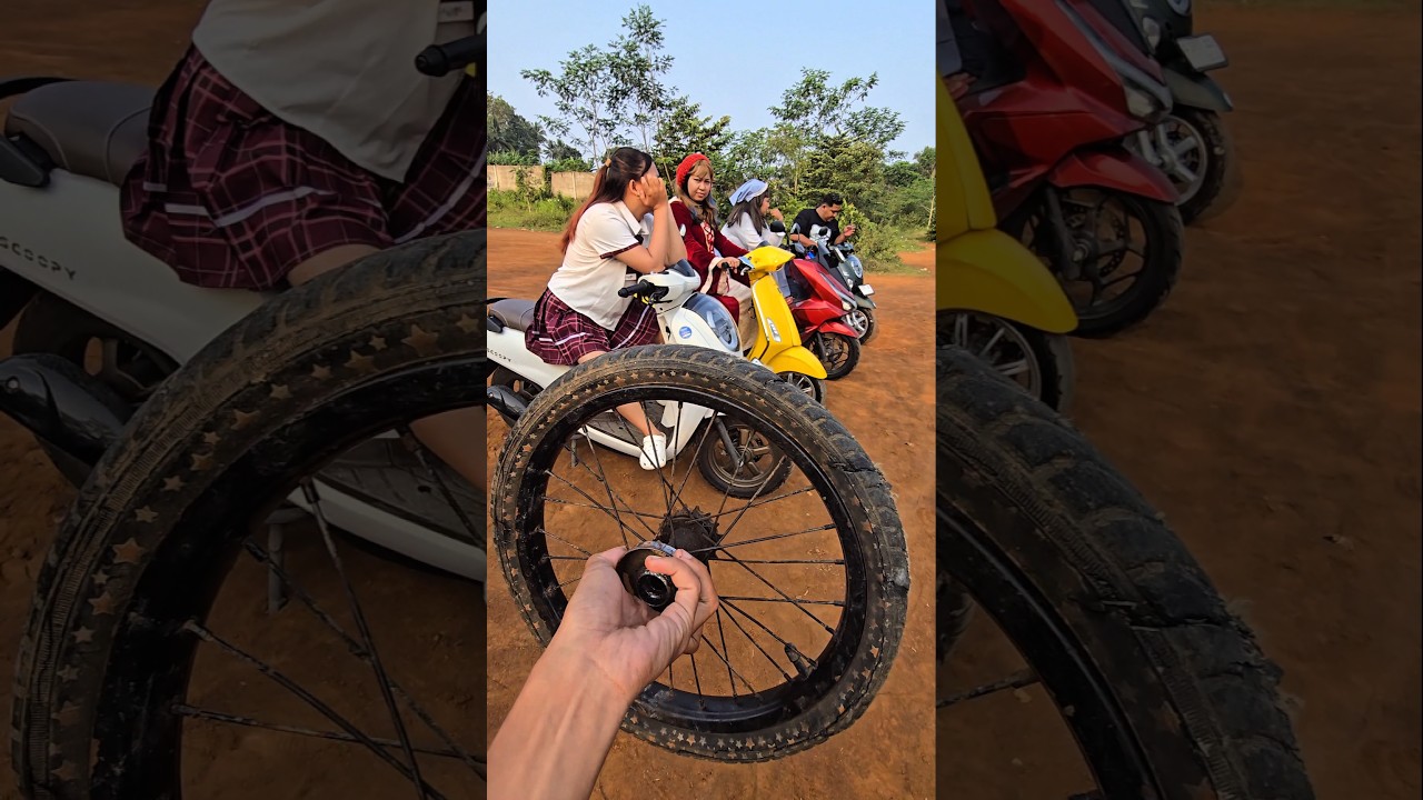 pasang pelek di motor #trendingshorts