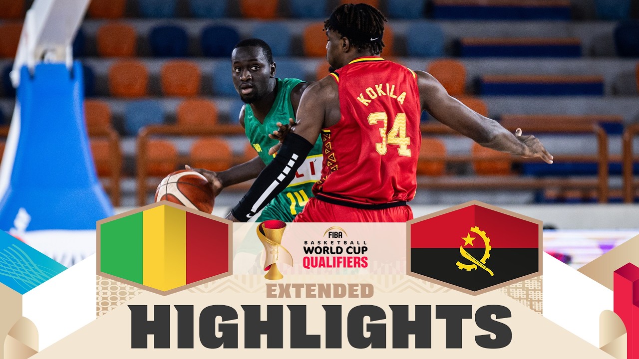 Mali 🇲🇱 v Angola 🇦🇴 | Extended Highlights | FIBA Basketball World Cup 2027 African Qualifiers