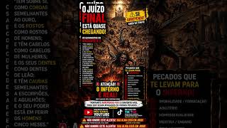 O JUÍZO FINAL ESTÁ PRÓXIMO! GAFANHOTOS #Shorts#Apocalipse#JesusEstáVoltando#JuizoFinal#InfernoÉReal