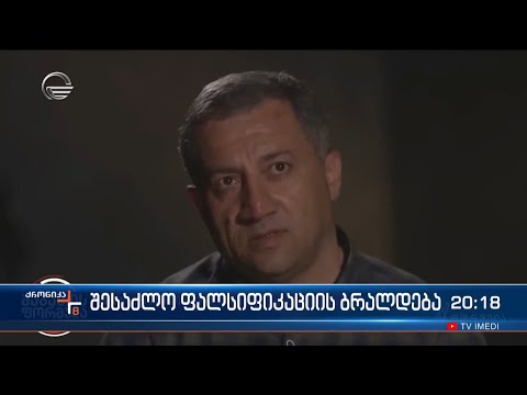 თამარ ბაჩალიაშვილის საქმე - შესაძლო ფალსიფიკაციის ბრალდება