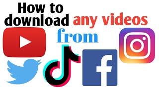 How to download any videos from any social media and YouTube ( Tiktok, Facebook, Instagram, Twitter) screenshot 2