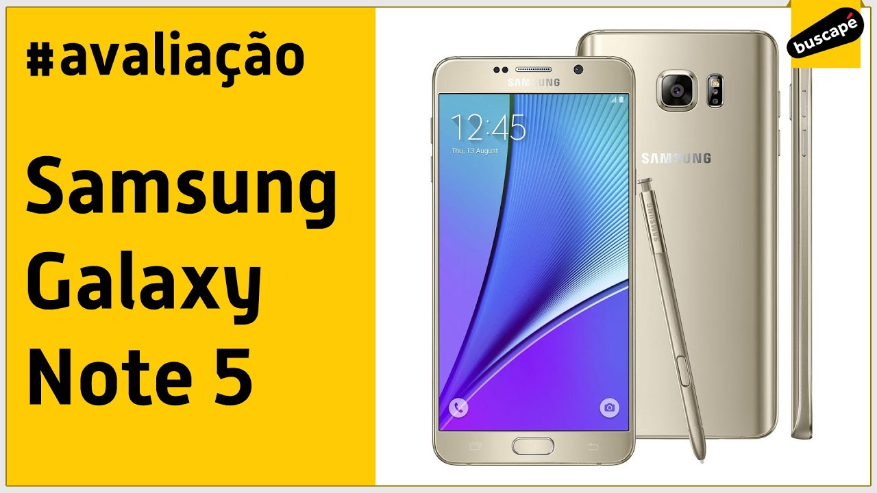 Samsung Galaxy Note 5 [Análise] - TecMundo 