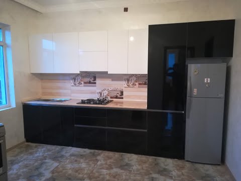 დაკვეთით-ავეჯი სამზარეულო სახელურის გარეშე Ordered-furniture kitchen without a handle