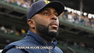 Sherrone Moore charged with stalking, home invasion after being fired as Michigan football coach
