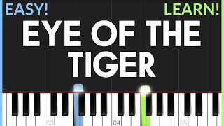 Eye Of The Tiger - Survivor | EASY Piano Tutorial screenshot 2