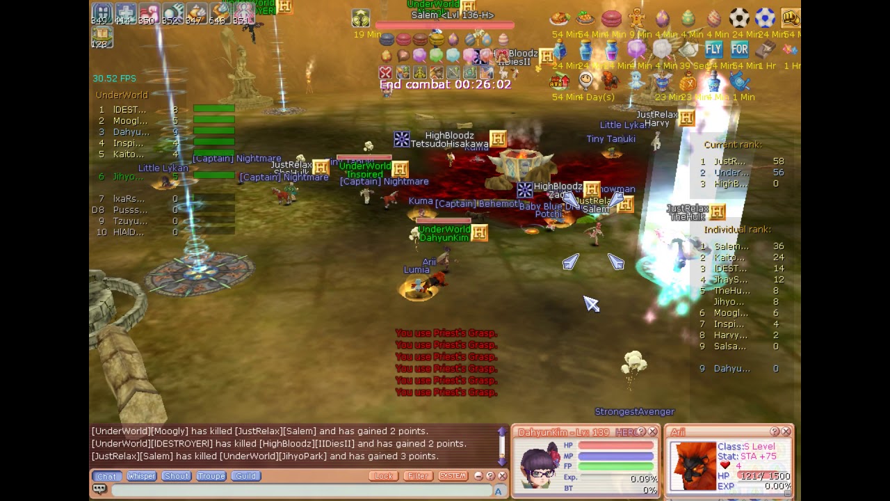 190714 FlyFF Iblis v16 - UnderWorld Guild Siege