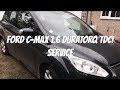Uk Ford Focus Cmax Service inc Fuel Filter and service light reset