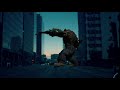 Mutant monster downtown...