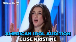 American Idol Influencer Elise Kristine Performs 'A Natural Woman' By Aretha Franklin Audition 2023