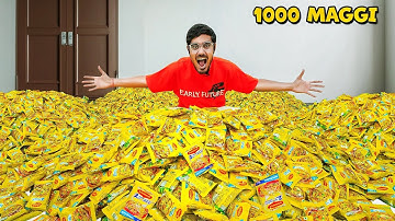 We Cooked 1000 Maggie All At Once | क्या 1000 मैगी बन पायेगी?