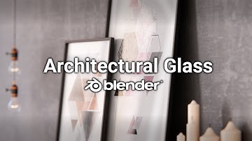 How to make Glass for interiors | Blender Arch-Viz Series
