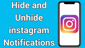 How to Hide and Unhide instagram Notifications (Lockscreen And Notification Center)