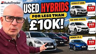 CHEAP TO RUN Hybrid Cars for UNDER £10k and, no...you don't need to plug them in