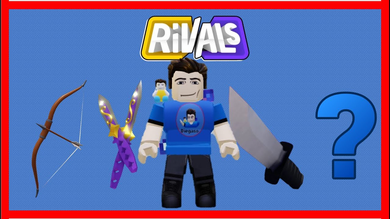 jugando rivals pero con equipamiento de cuchillo - YouTube