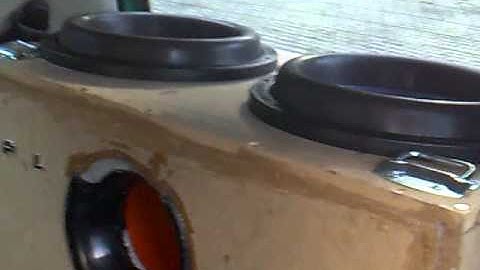 15" Earthquake subwoofer Dbxi-D   "excursion test"