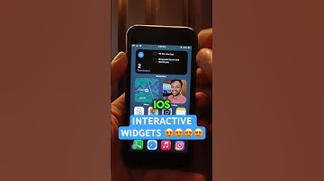 IOS 17 WIDGETS ARE AWESOME 😍 #shorts #hacks #shortsviral #ios #shortsfeed #iphone14