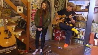 Video thumbnail of "The Ronettes - Baby I Love You - Acoustic Cover - Jazzy & Danny McEvoy"