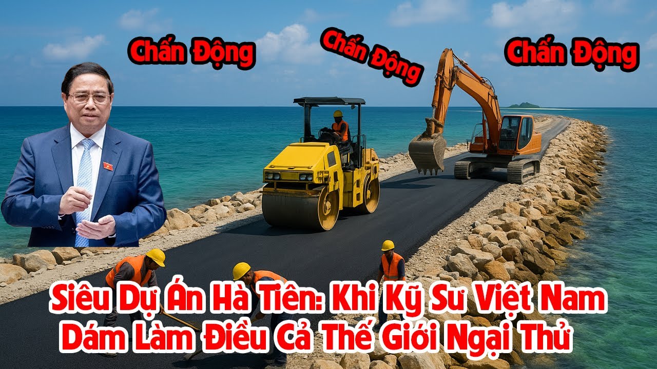 Siêu Dự Án Hà Tiên: Khi Kỹ Sư Việt Nam Dám Làm Điều Cả Thế Giới Ngại Thử
