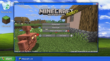Playing Minecraft 1.21.10 on Windows XP!