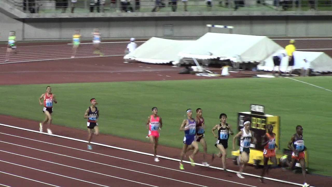 16 岡山インターハイ陸上 男子5000m決勝 Youtube