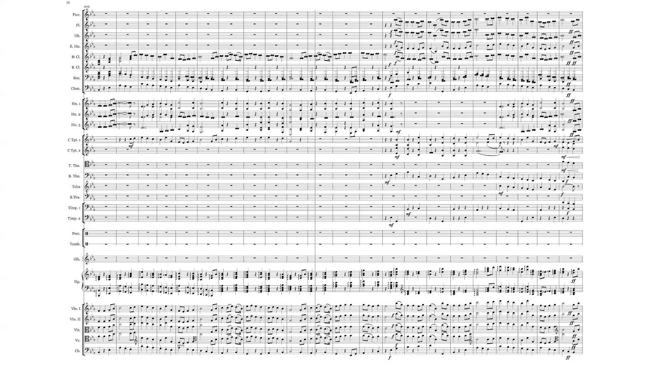 holst the planets jupiter performed by a computer youtube holst jupiter sheet music