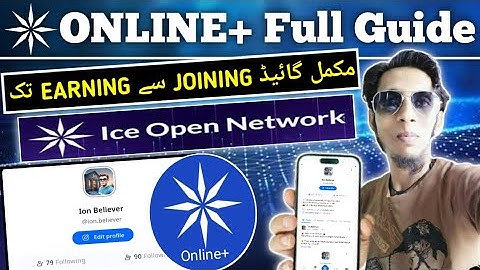 🔥 Ice Open Network Online+ App Full Guide | Sign Up, App Link , Wallet Setup & How To Earn