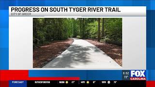 Work on South Tyger River Trail in Greer progresses