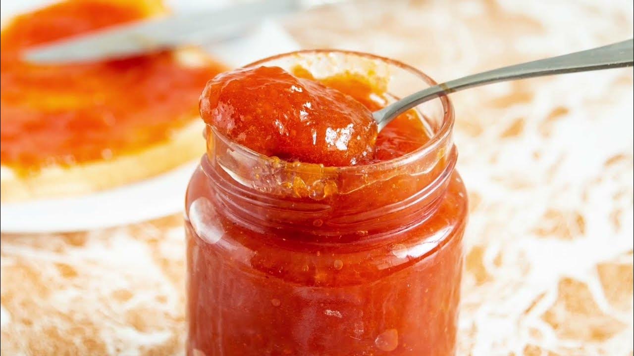 Homemade Apricot Peach Jam Low Sugar, No Pectin YouTube