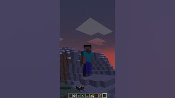 Minecraft Travelling 1,00,000 Blocks in 1 Second  #shorts